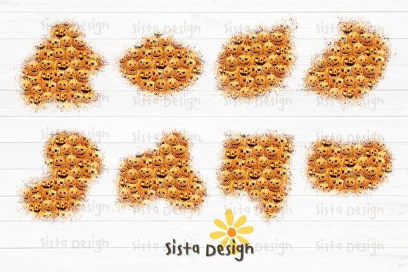 Download Halloween Bleach Effect Splatter Pumpkin - Bleach effect Collection