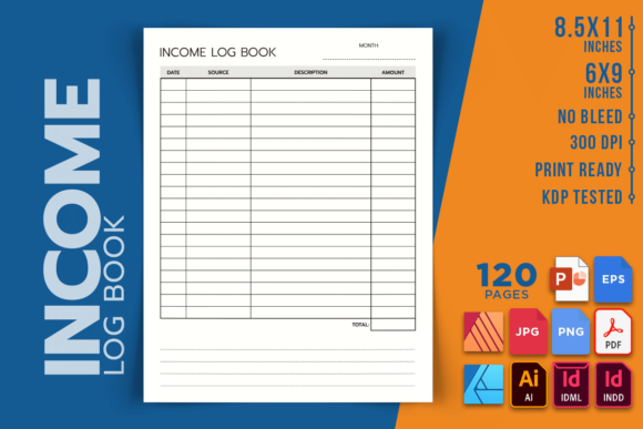 Download Income Log Book - Income log Collection