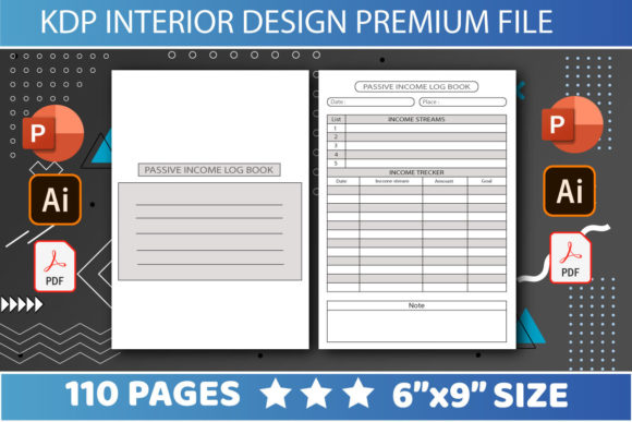 Download KDP INTERIORS  PASSIVE INCOME  LOG BOOK - Premium Resources
