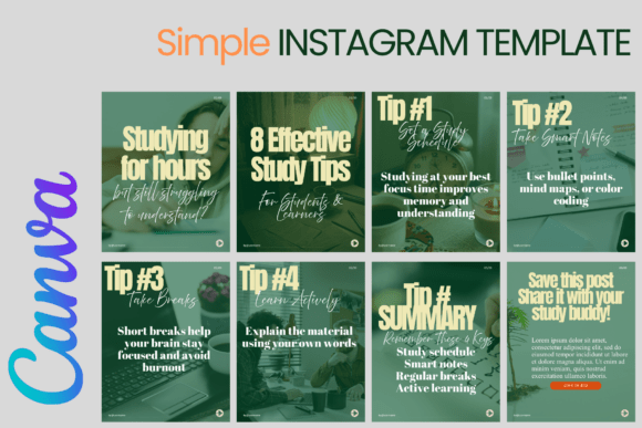 Download Simple Instagram Carousel Template - Simple Collection