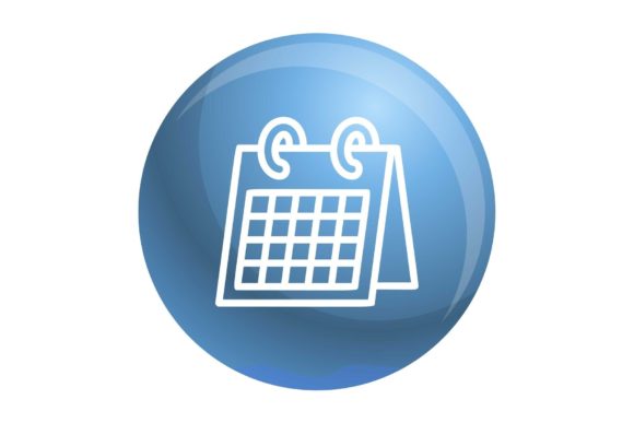 Download Office Calendar Icon, Outline Style - Office calendar Collection