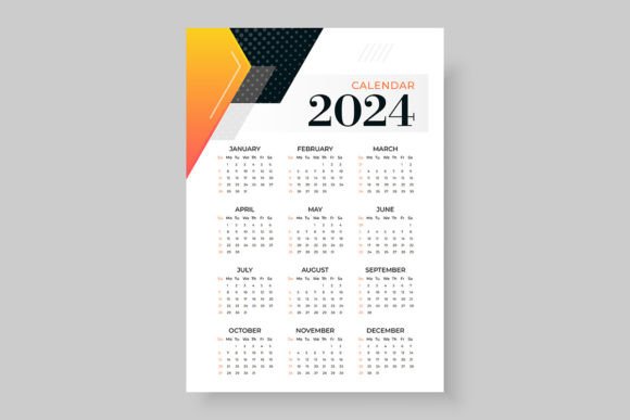 Download Printable 2024 Office Calendar Design - Office calendar Collection
